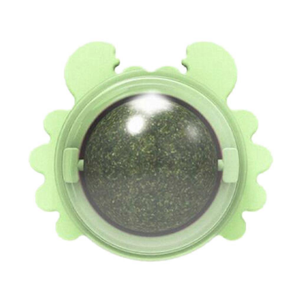Crab for Cat Mint Catnip Toys Rotating Catnip Ball Molars Teeth Cleaning Treat Ball Interactive for Cat Chew Toys for Cat Products Help Digestion Kitt