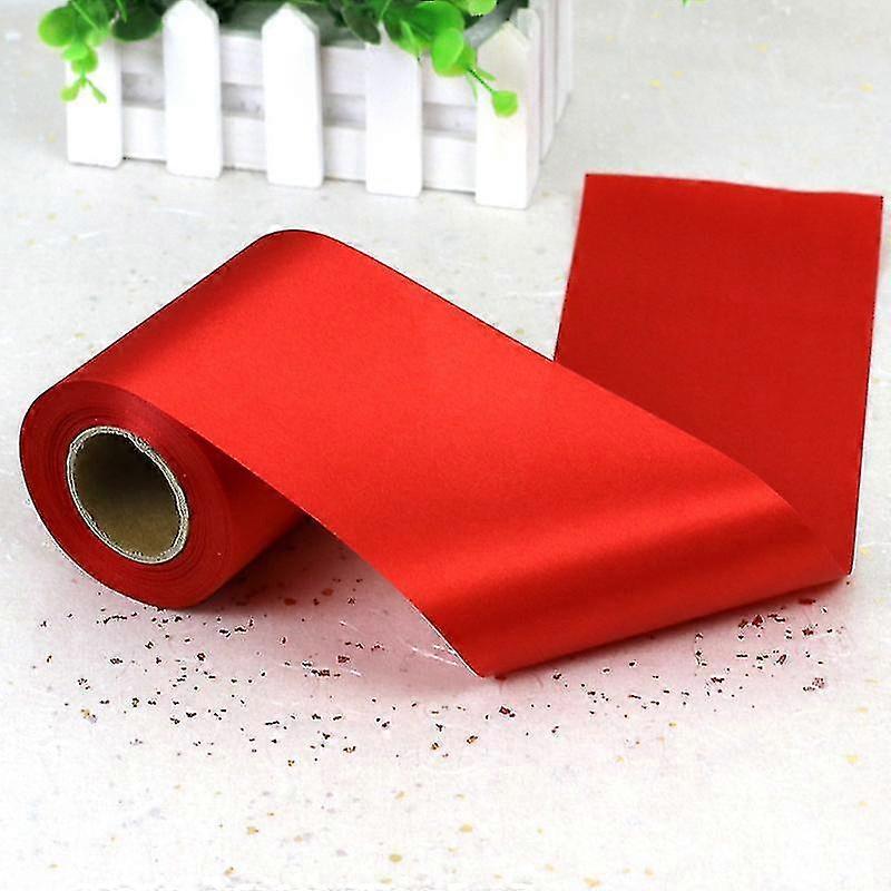 Red Ribbon For Gift Wrapping(10cm 20m)