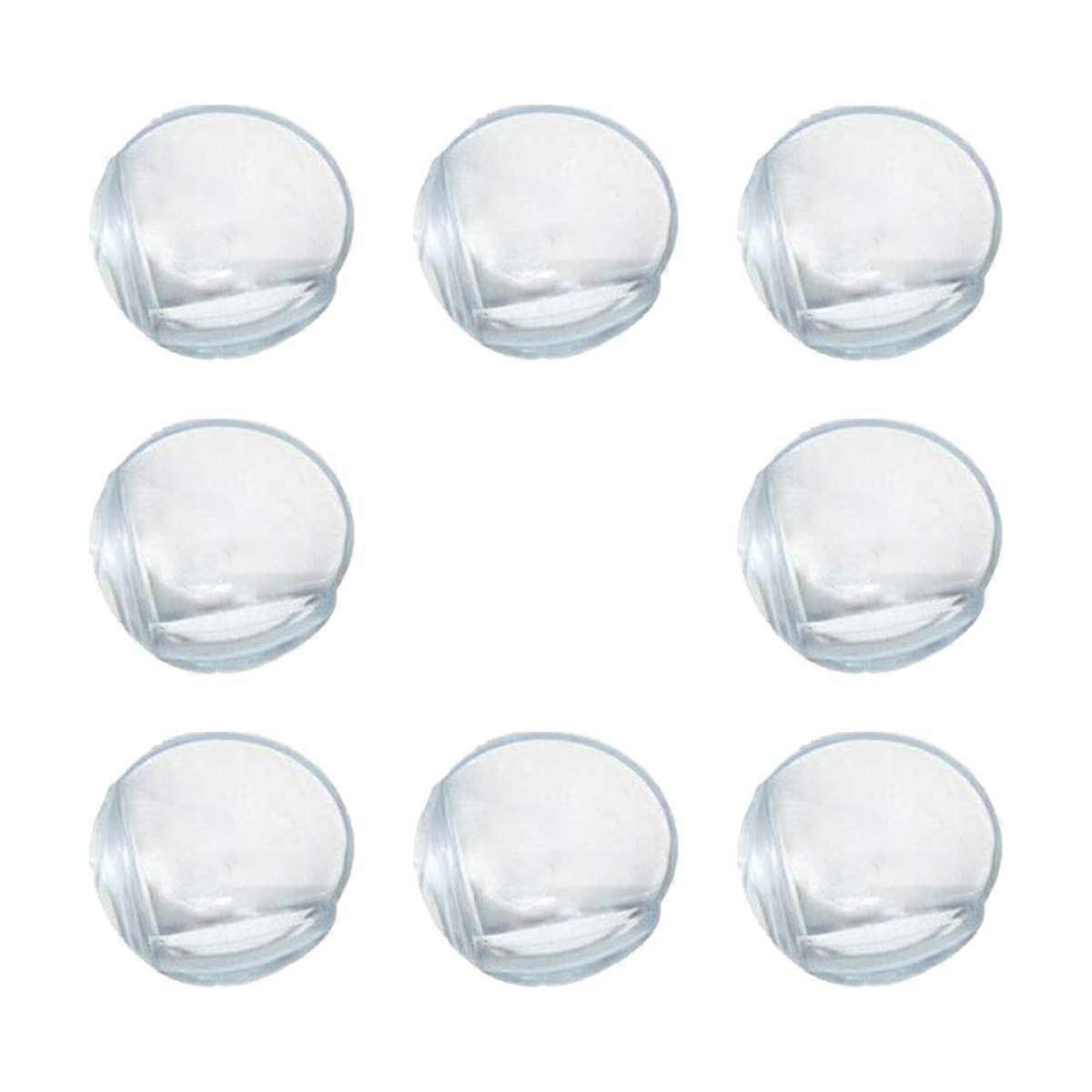 Corner Protector, 8Pieces Clear Ball Children's Table Angle Pad Furniture Nook Anti Collision Frame