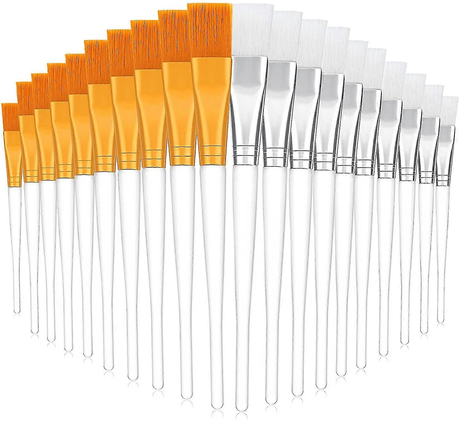 Face Mask Face Mask Brush Brushes Face Applications With Clear Plastic Handle