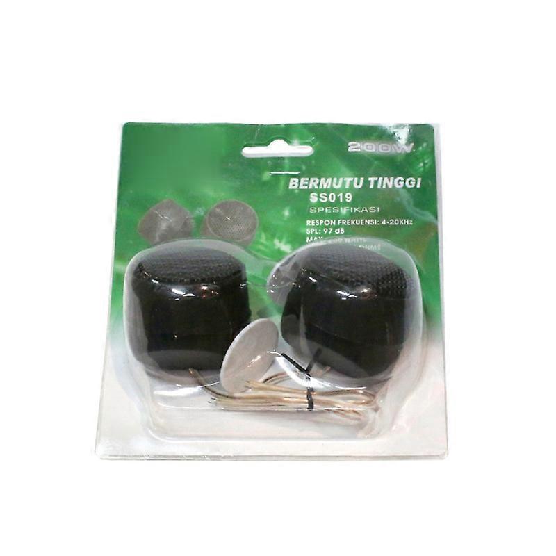 2stk lyd musik diskant til hoved bil højttaler top subwoofer køretøj diskanthøjttaler