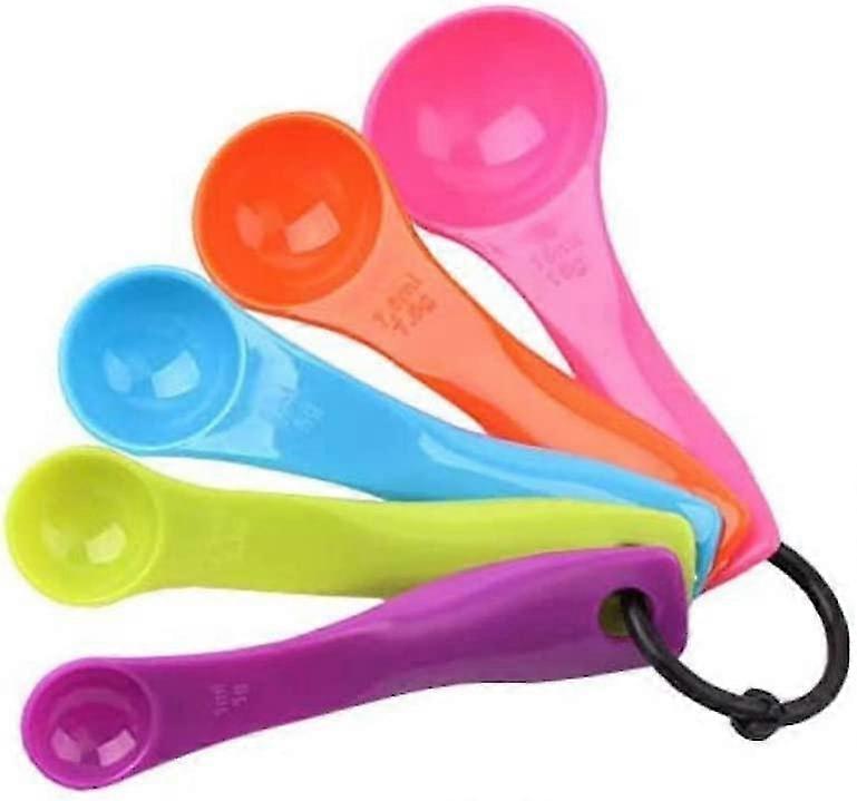 Measuring Spoon Set Food Grade Bpa Free Durable Plastic Kitchen