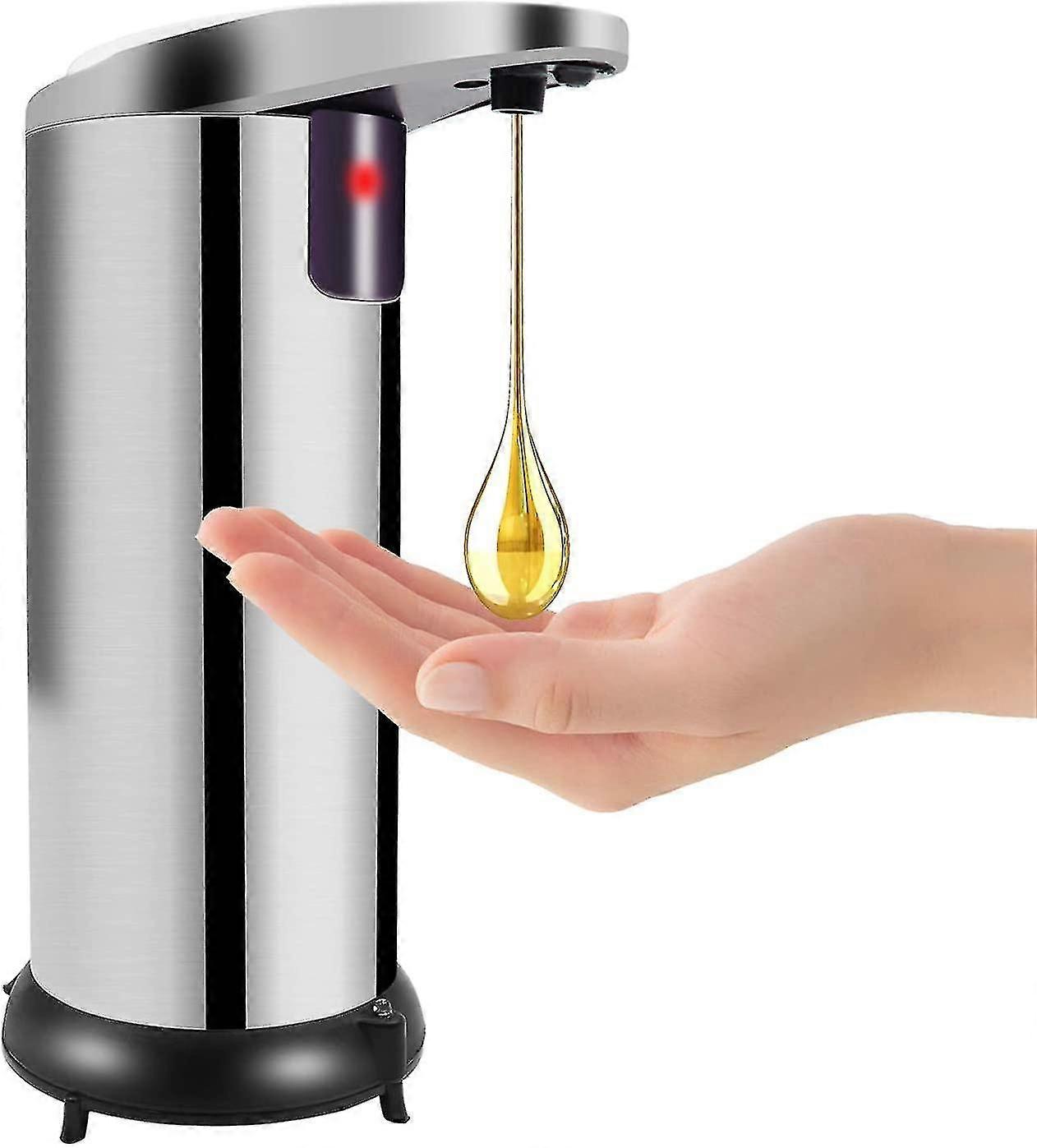 Soap Dispenser Automatic Sensor Infrared, Refillable Disinfectant Dispenser