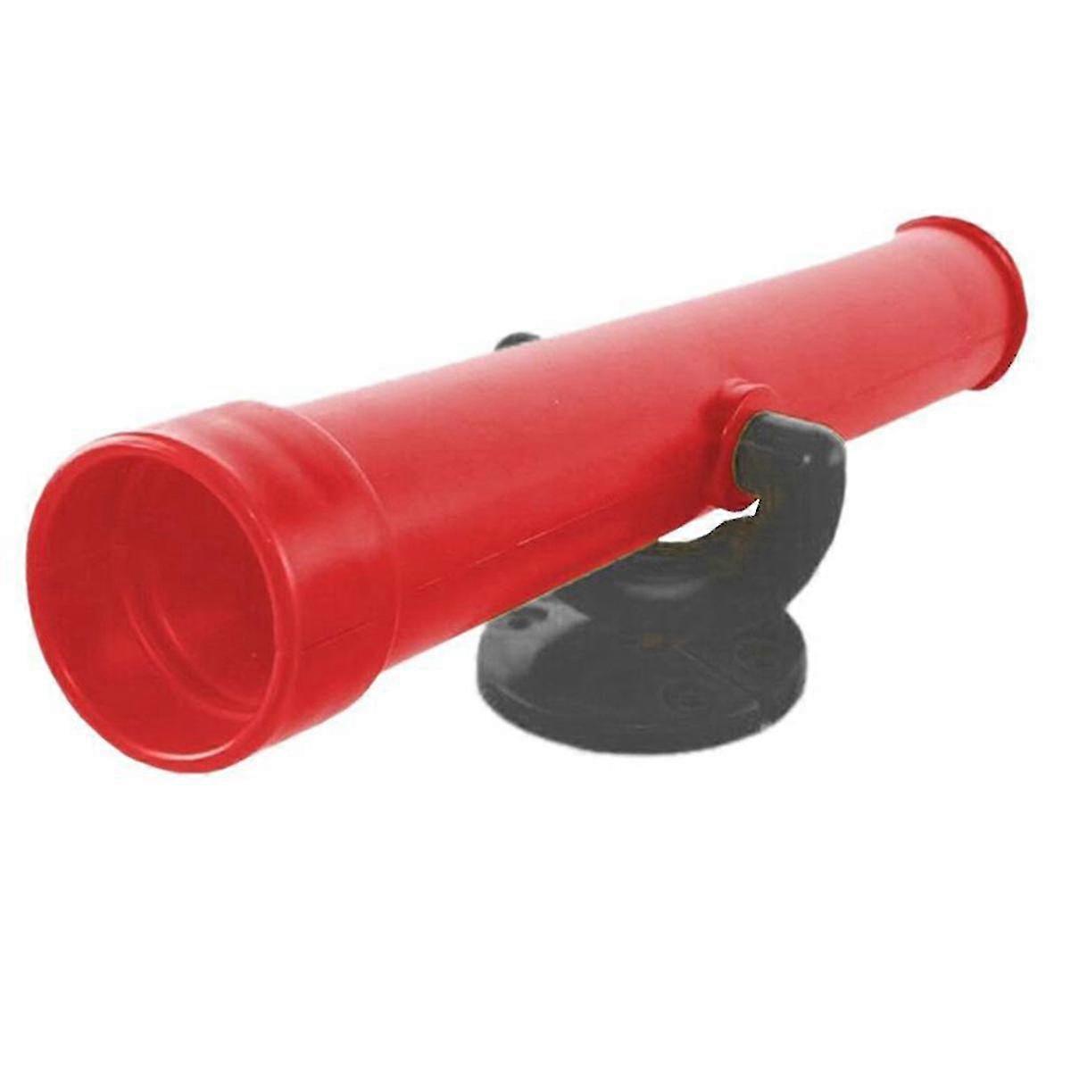 Kids Playground Monocular Telescope Toy Game Wooden Swing Set ,red