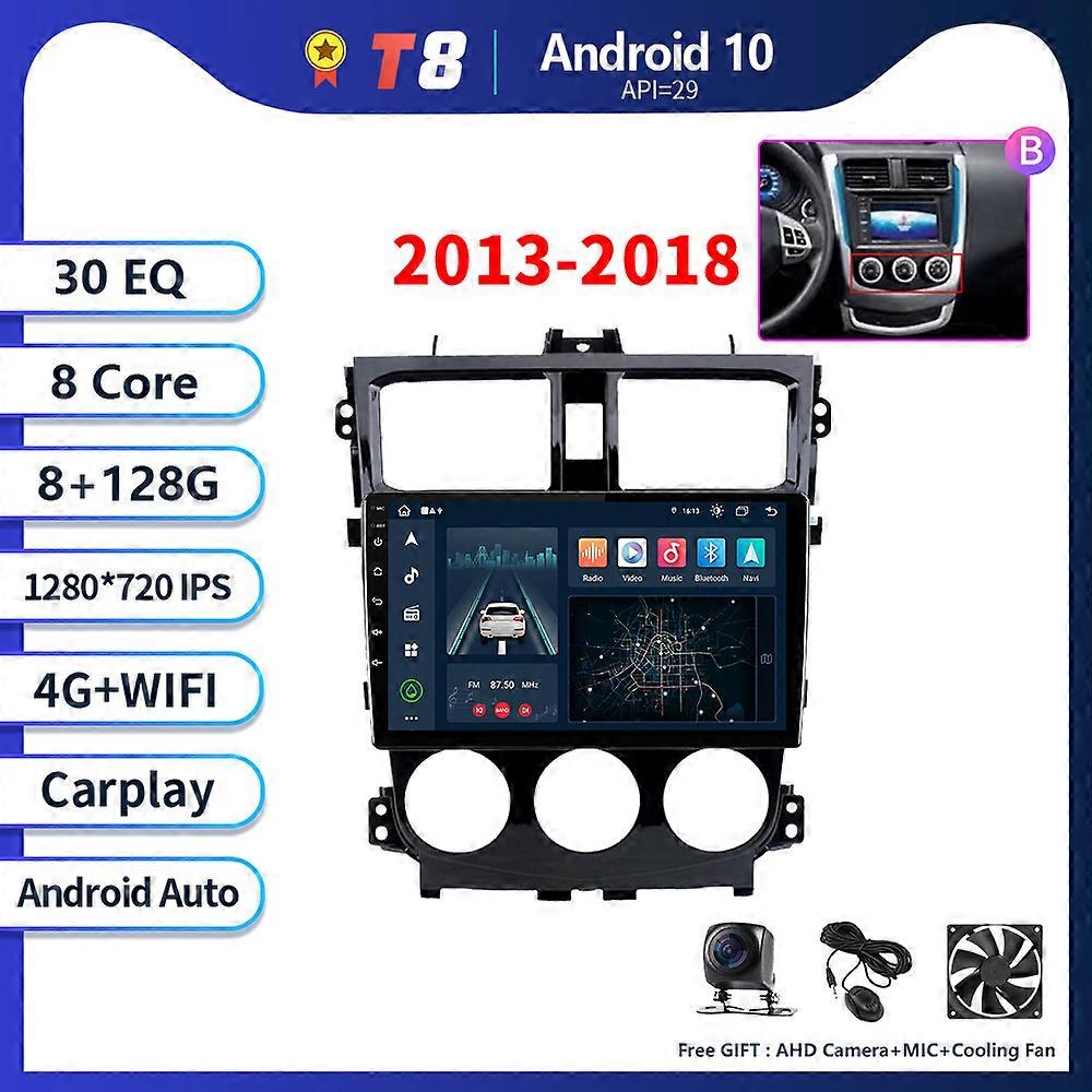 T8 8 256G für Mitsubishi Colt Plus 2007 - 2018 Autoradio Multimedia Video Player Navigation GPS Android Auto No 2 Din DVD