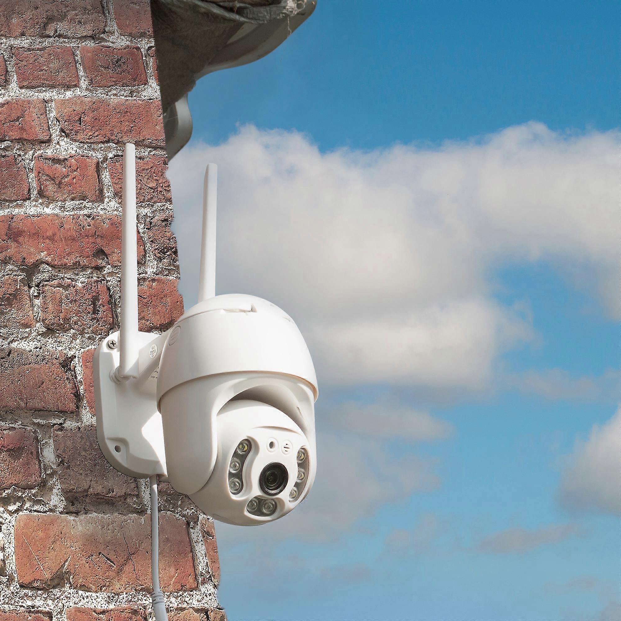 PNI IP65 live PTZ 5MP, GSM 4G video surveillance camera package + 128GB PNI MicroSD memory card with SD adapter