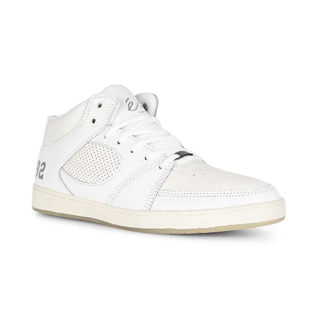 Chaussures de skate eS Accel Slim Mid - Blanc/Gris clair