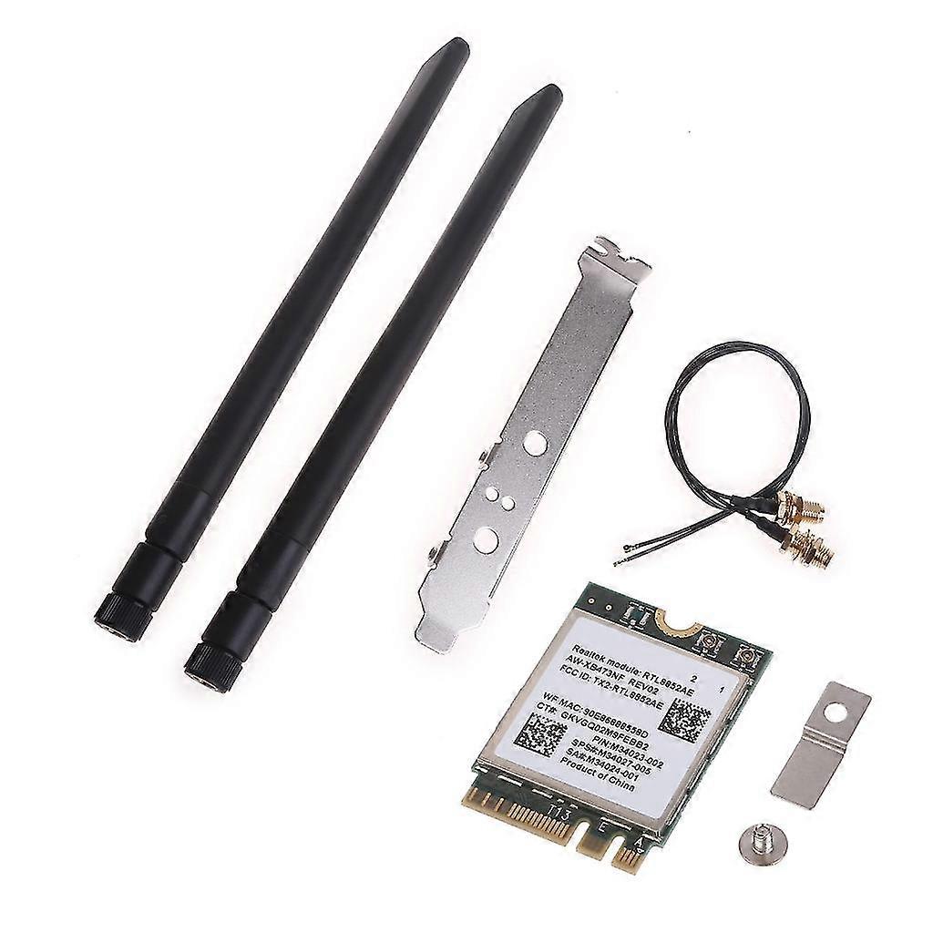 Rtl8852ae Wi-fi 6 Combo Card 802.11ax M.2 5g Wifi Wireless Wlan Card Bt 5.2