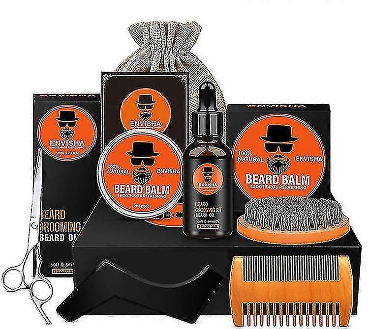 Herren Bartpflege Set Box Bart Set Bartcreme Bartöl 7-teiliges Set