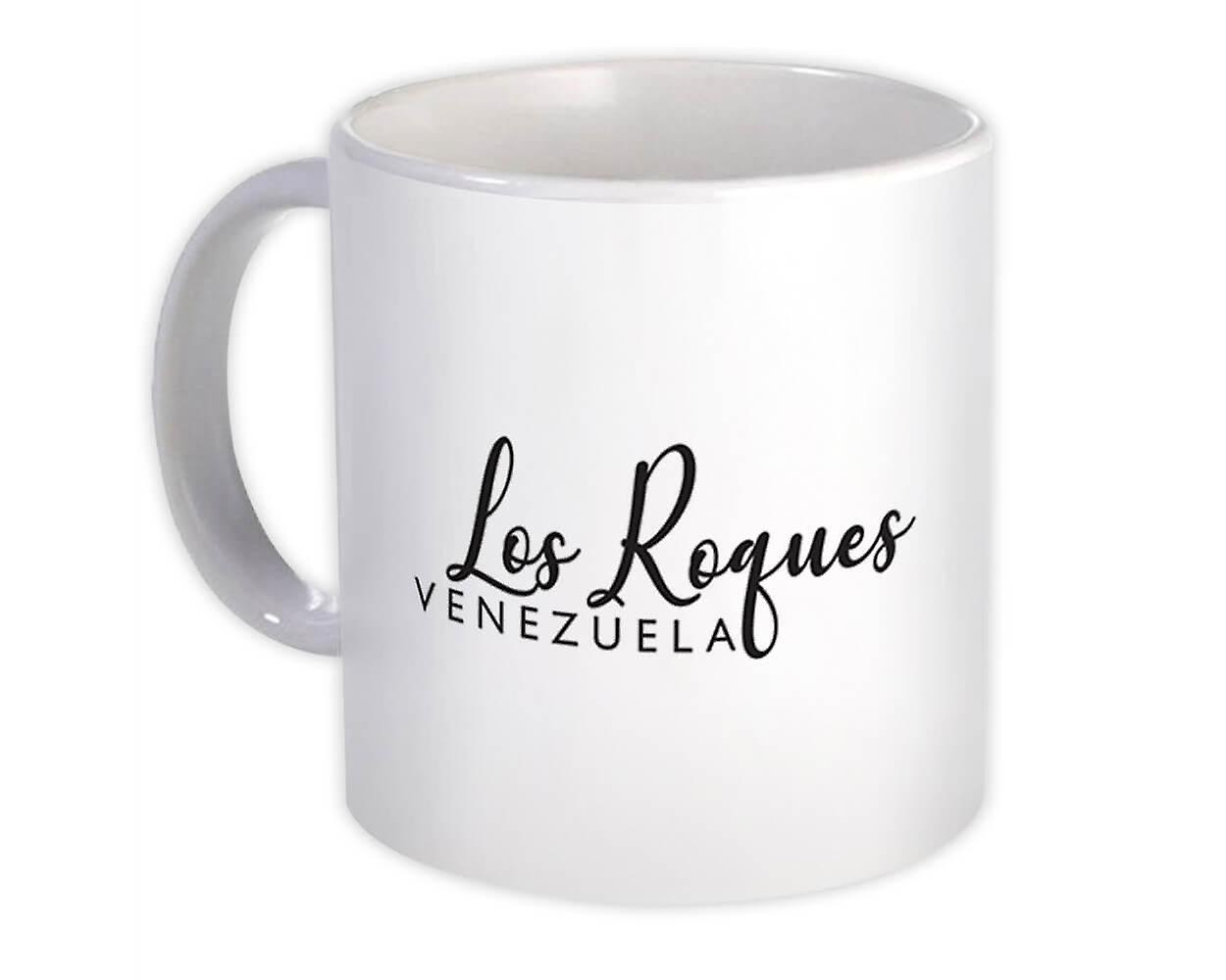 Gift Mug: Los Roques Cursive