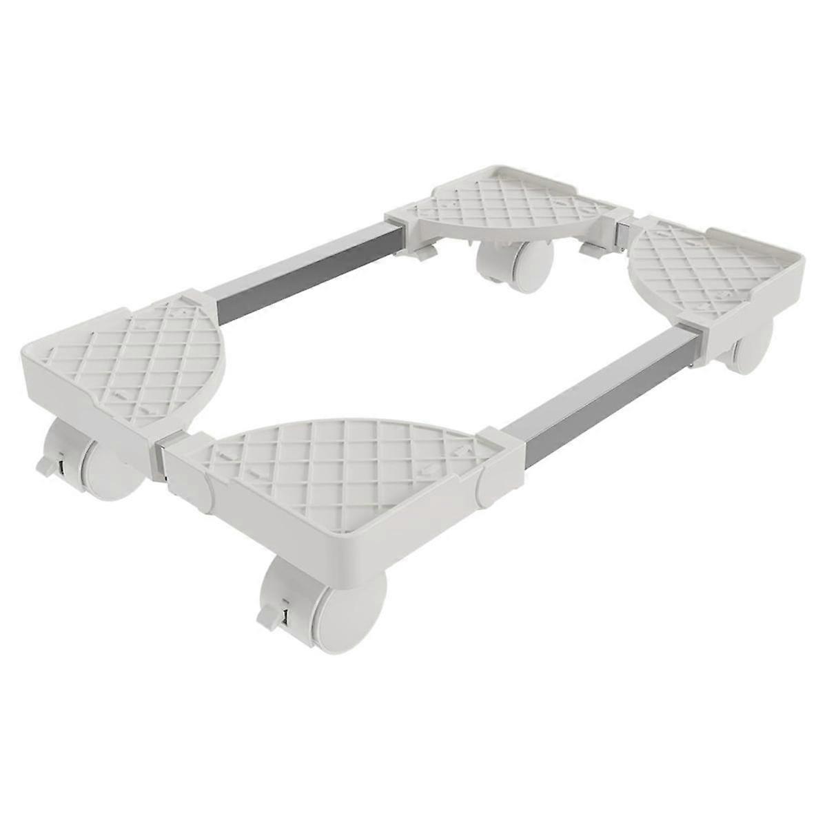 Tower Stand,Adjustable Mobile CPU Stand,CPU Holder PC Tower Stand with Rolling Caster Wheels, Pc Floor Riser Stand White