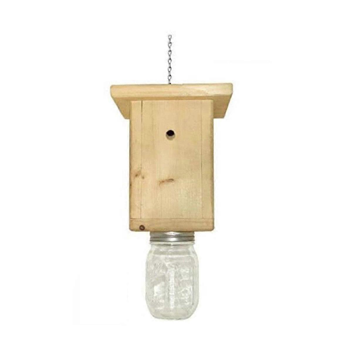 Carpenter Bee Trap - Reusable Wasp Trap Outdoor,Bee Catcher Trap for Garden, Natural and Beautiful