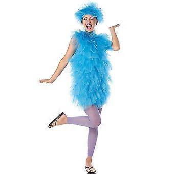 strapless open back dress Halloween Loofa Dress Costume