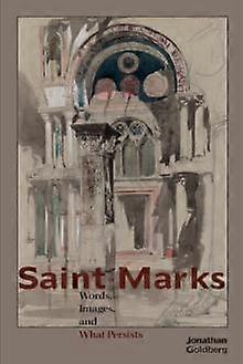 Saint Marks by Jonathan Goldberg Paperback Book