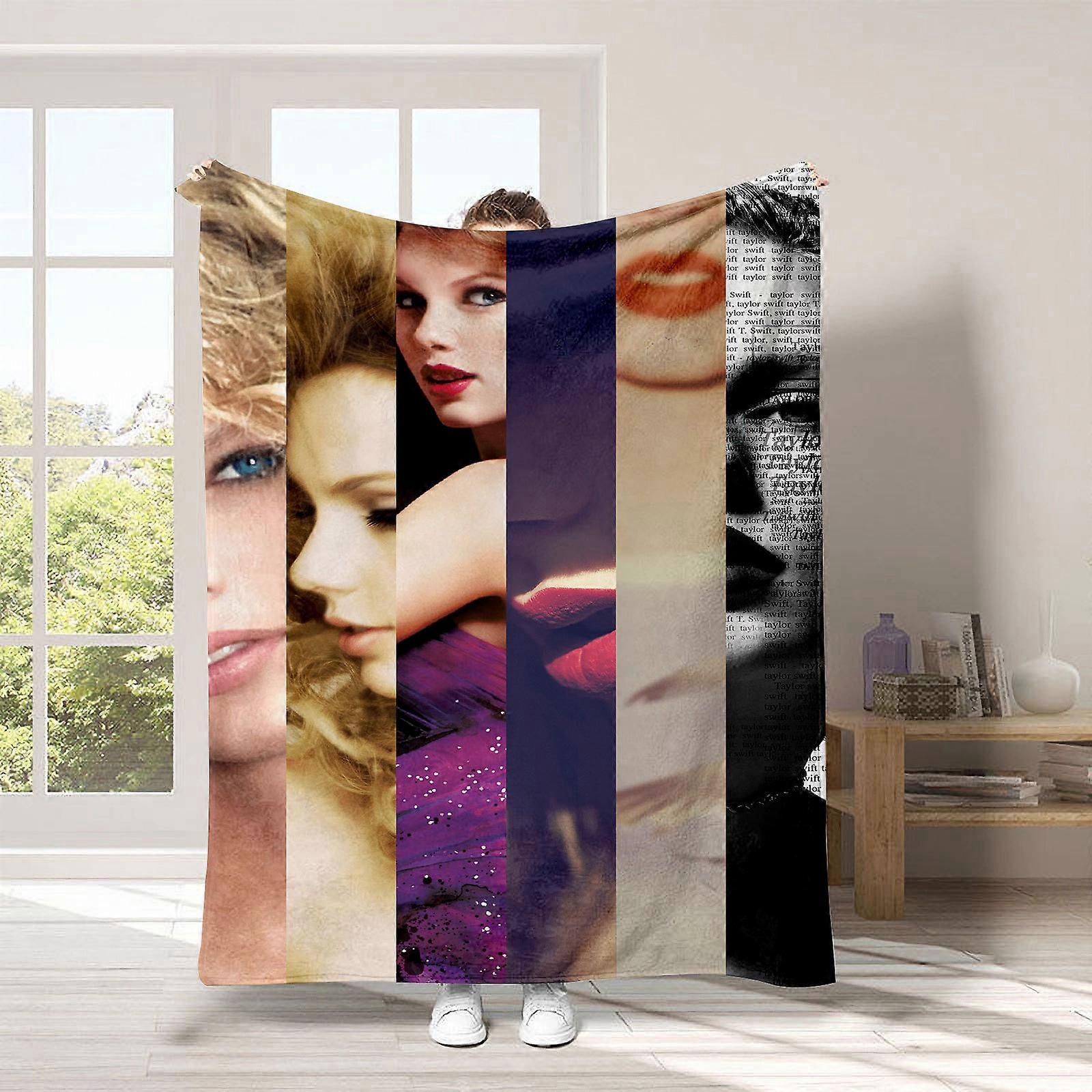 Novinka Taylor Swift TaylorSwift deka Taylor Swift obklopujúca hrubá flanelová deka na zdriemnutie MT36