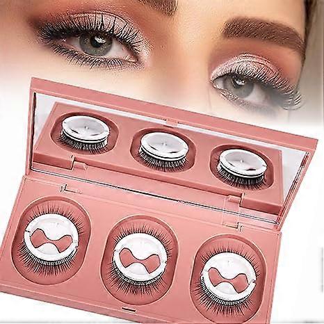 Self-adhesive Eyelashes,Waterproof False Eyelashes Natural Look for Makeup