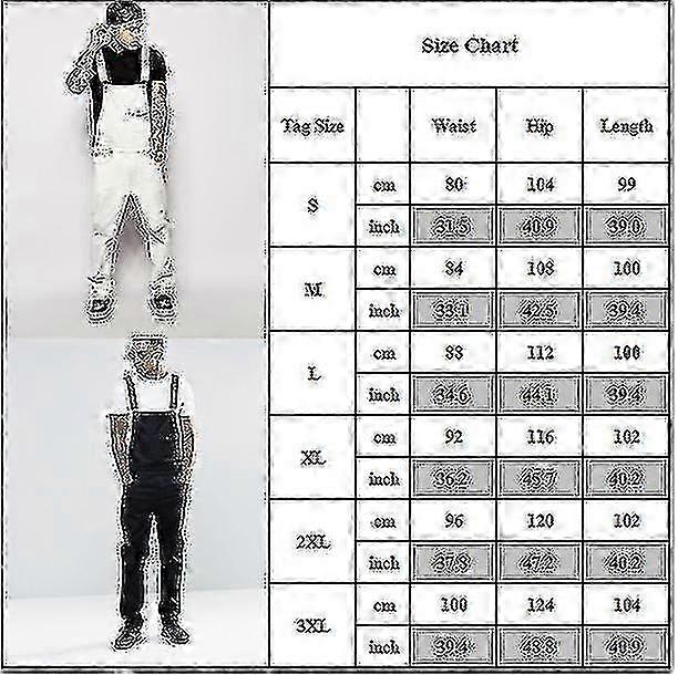 Erkekler Slim Fit Denim Tulum Önlük Romper Casual Tulumlar Dungarees
