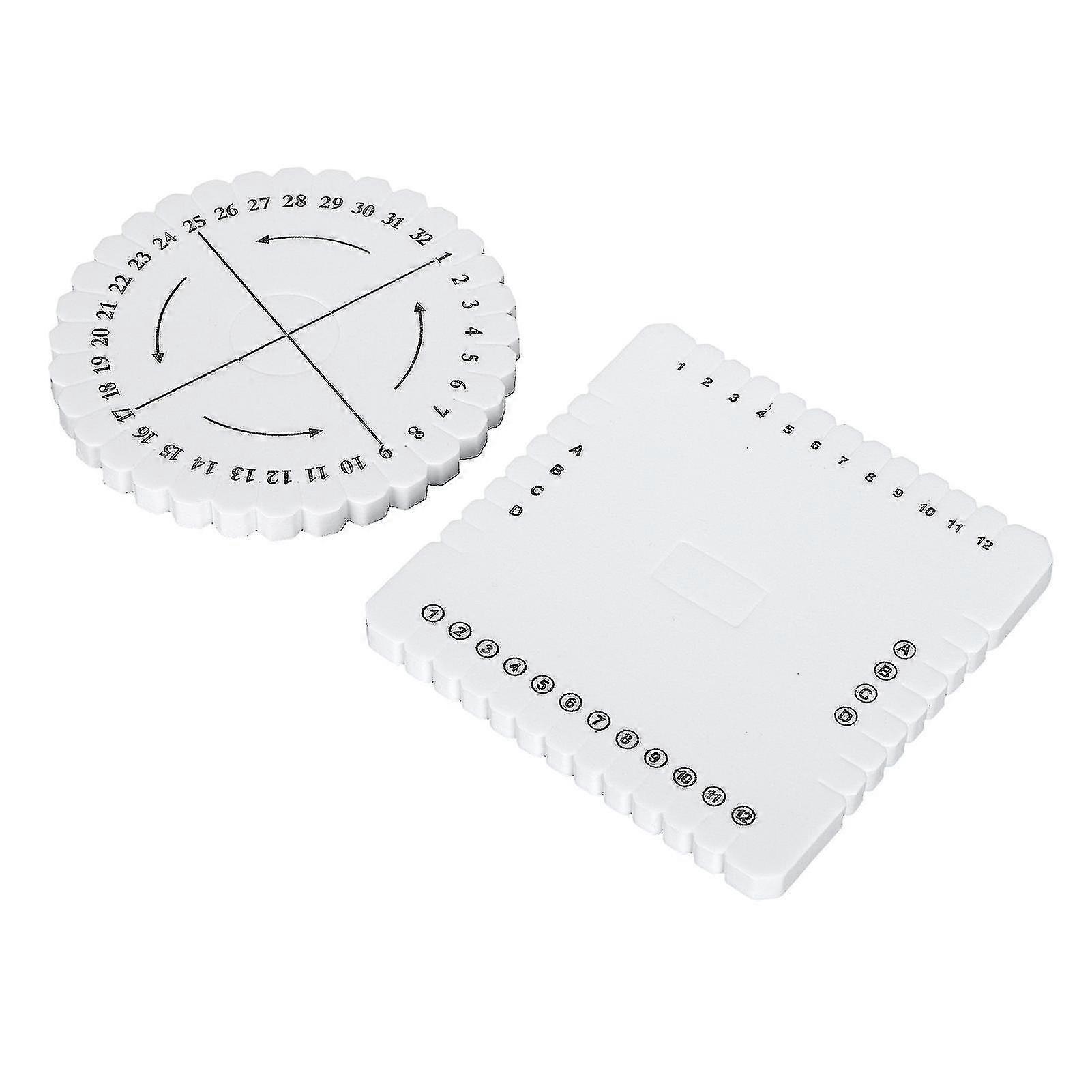 Square and Round High Density EVA Braiding Disk compatible with Thin Threads