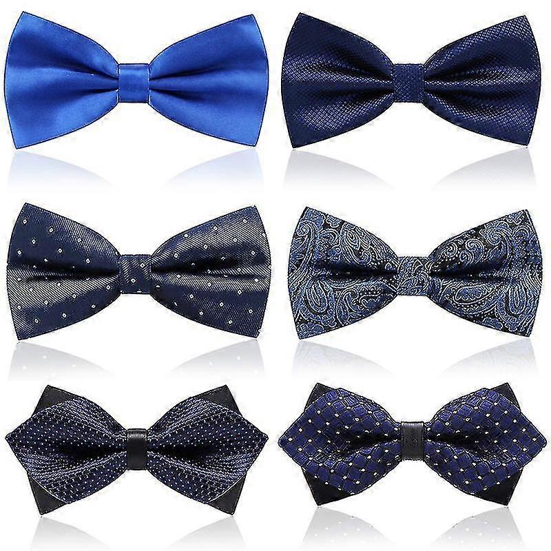 Classic Pre-Tied Bow Tie Formal Solid Tuxedo For Adults & Children