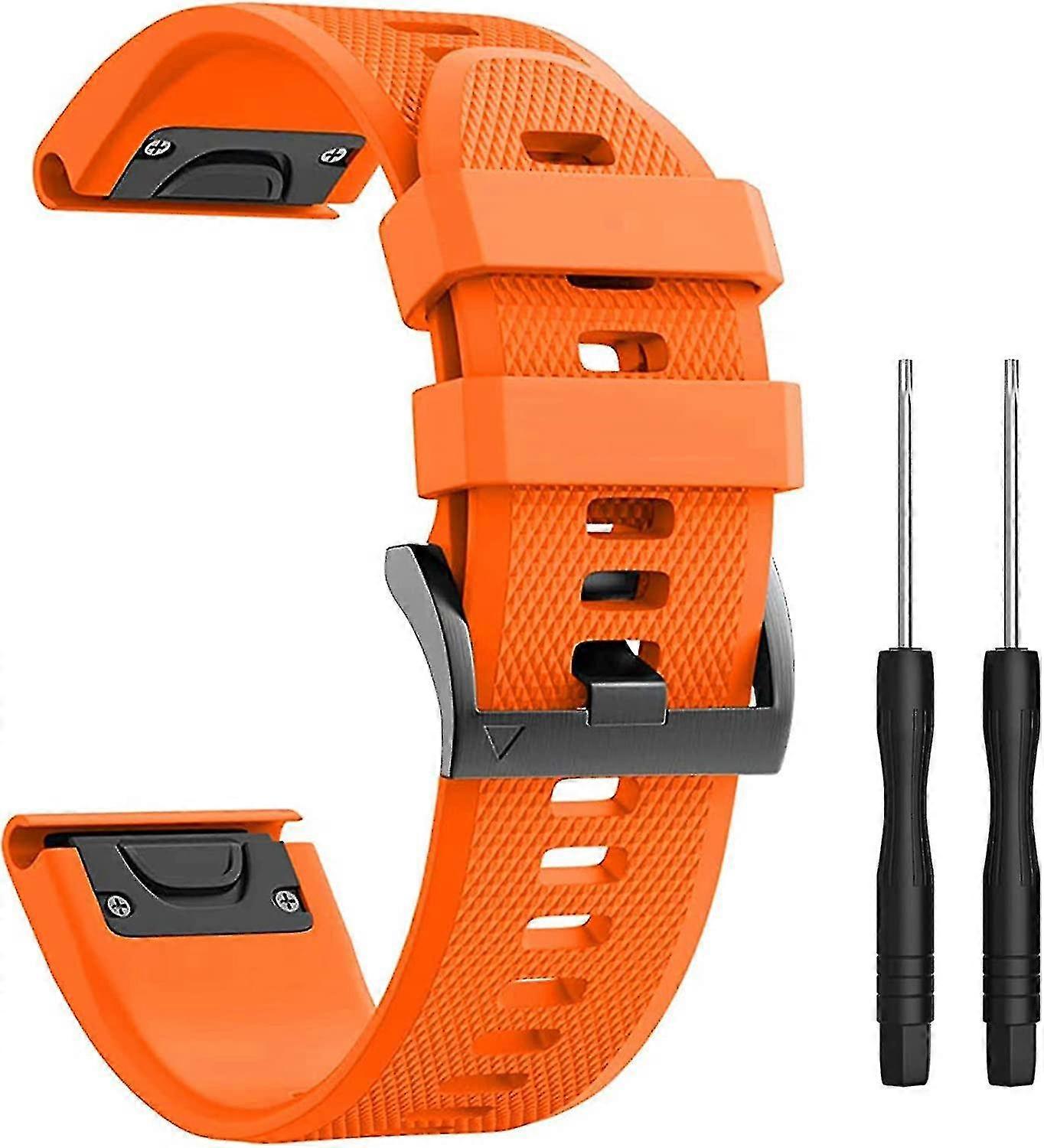 Silicone Band Watch Band Fenix 5x 26mm Width Compatible With Fenix 5x/fenix 5x Plus/fenix 6x Pro