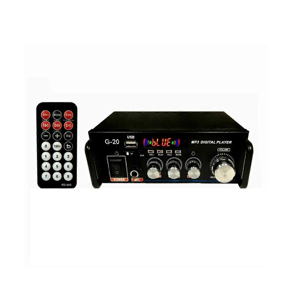 G20 Digital Power Amplifier Audio Power Amplifier Audio Amplifier Universal Car Supplies EU Plug