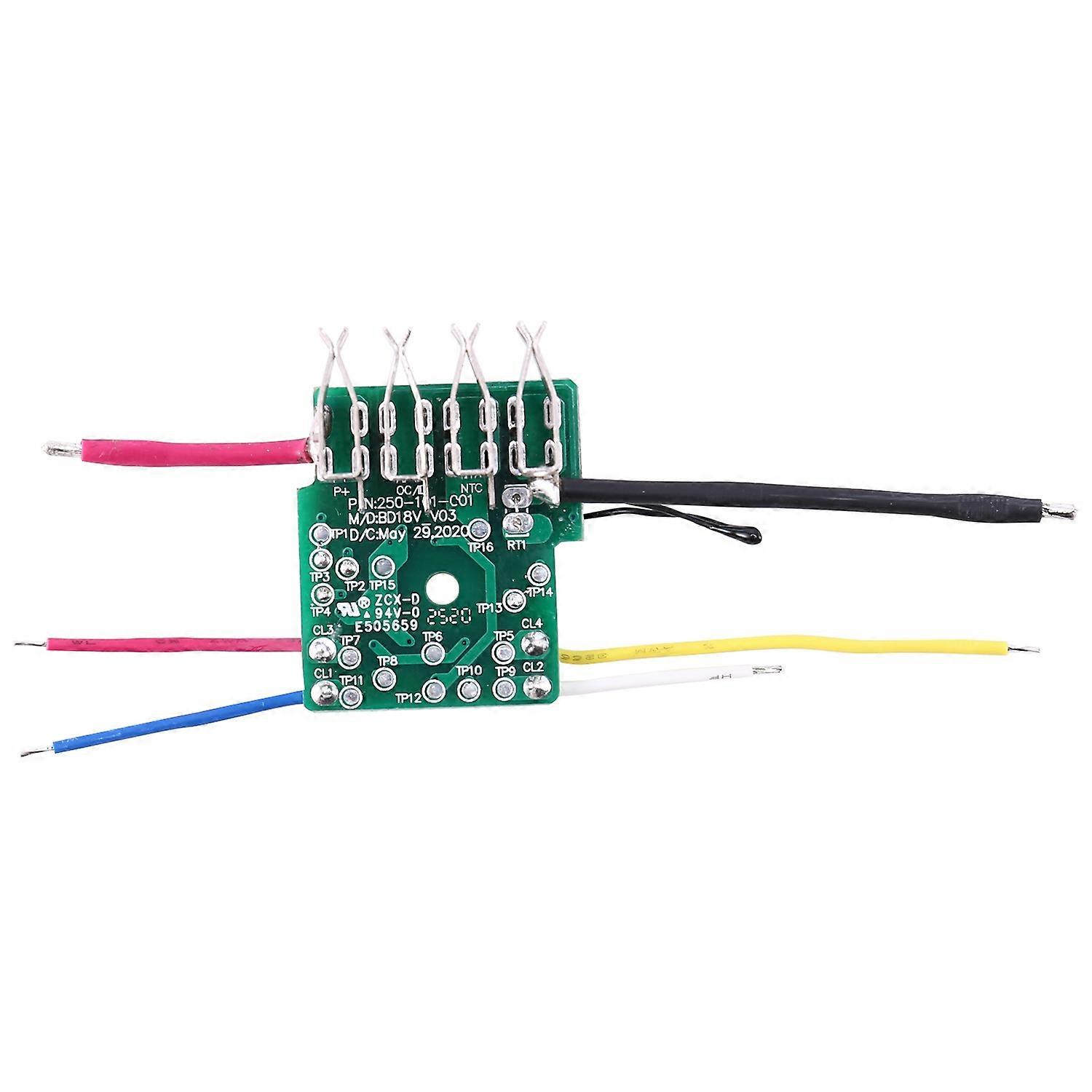 Li- Battery Charging Protection Circuit Board PCB for Black 20V LB20 LBXR20 Battery