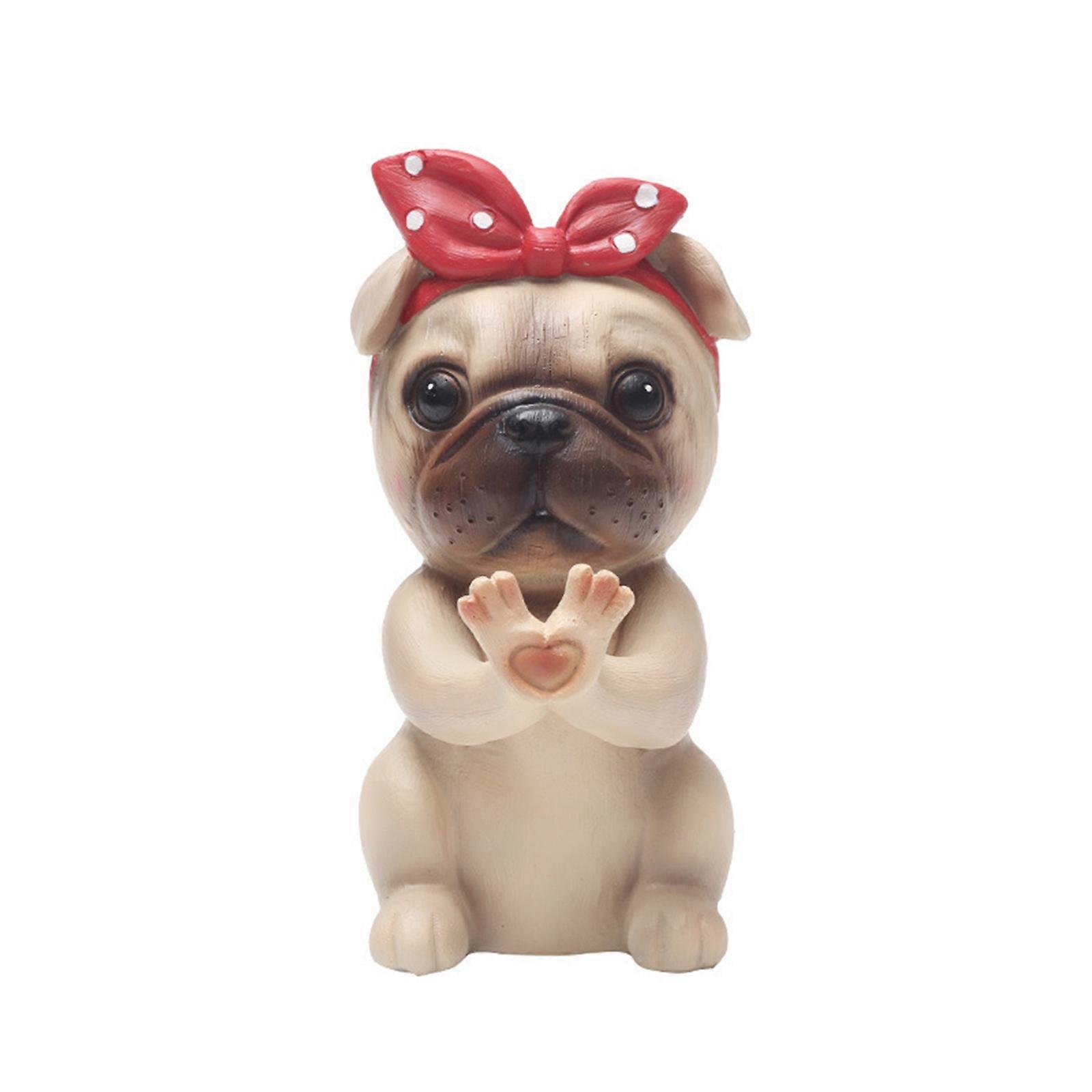 Kreativa Djur Glasögon Hållare Stativ Schnauzer Läsglasögon Stativ Läsare Gåva Glasögon Display Stativ Solglasögon Glasögonhållare Ny