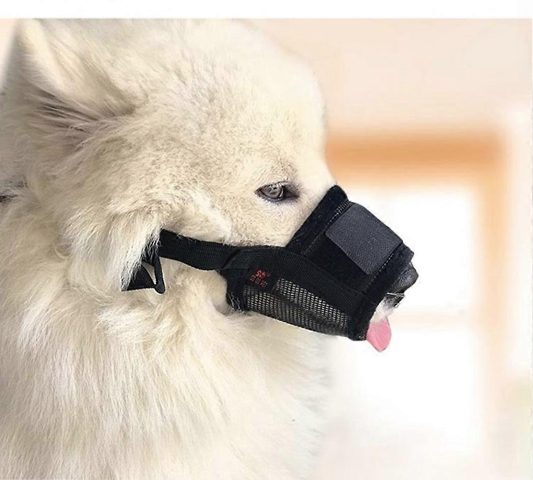 Adjustable Dog Mesh Muzzle-XXL