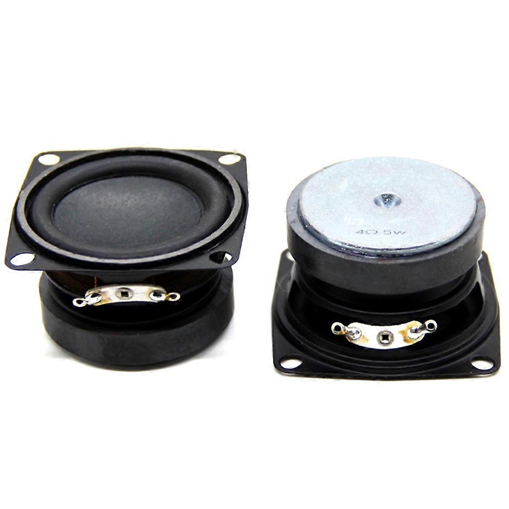 Versatile 4Ohm Speaker Replacement 53mm 5W Outer Magnetic Speaker for Home DIY