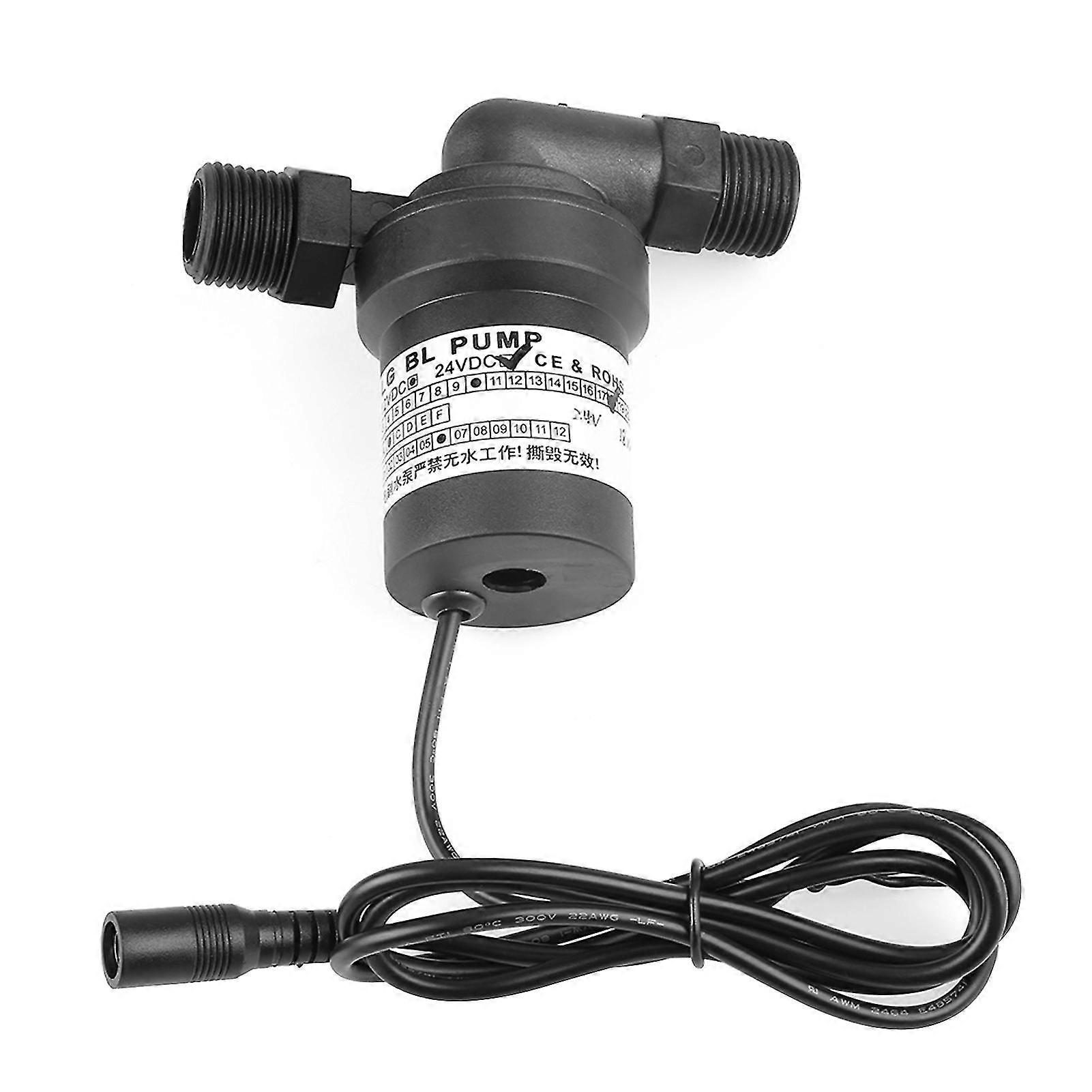 1pc 18W pompe à eau chaude pour chauffe-eau solaire DC24V pompe de circulation chaude