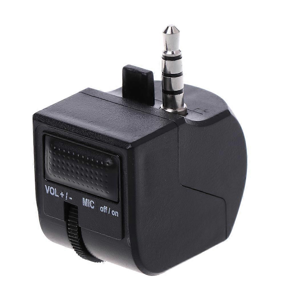 3.5mm Mini Volume Micphone Mute Control Headset Adapter For Controller VR