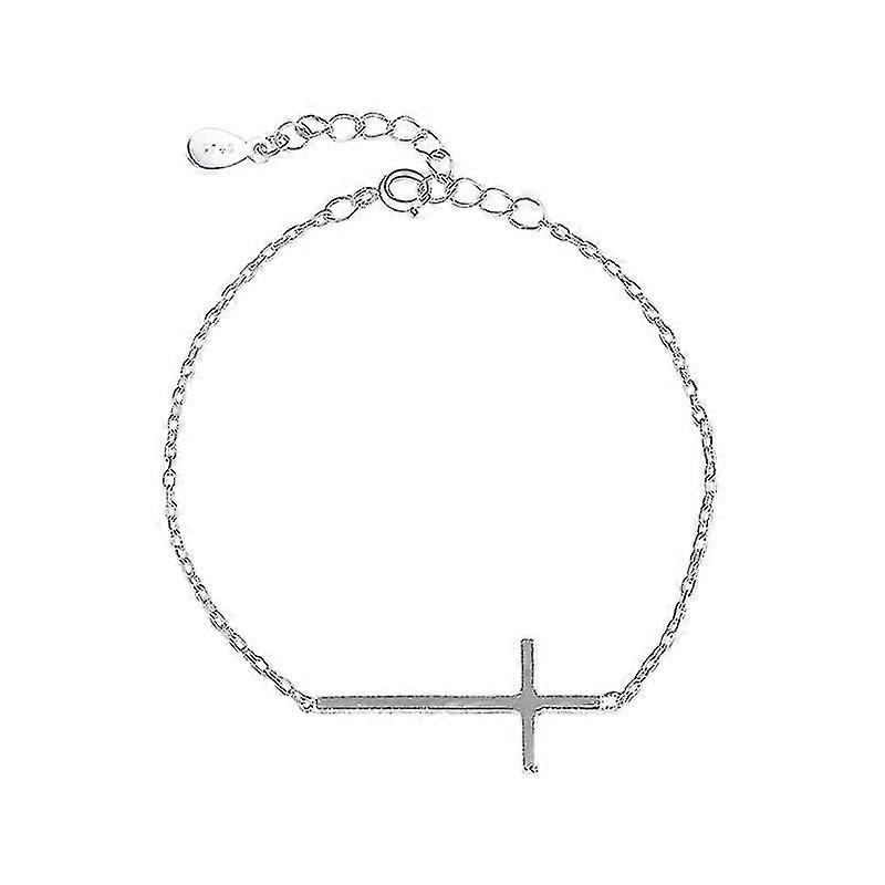 Cross Bracelet For Women Silver Adjustable Bracelets