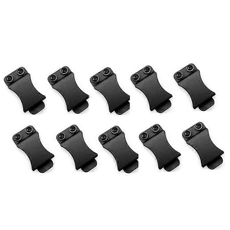 10PCS/LOT Quick Clips for 1.5 inch Belts for Kydex Belt Clip Loop with Screw Fits Applications Tool
