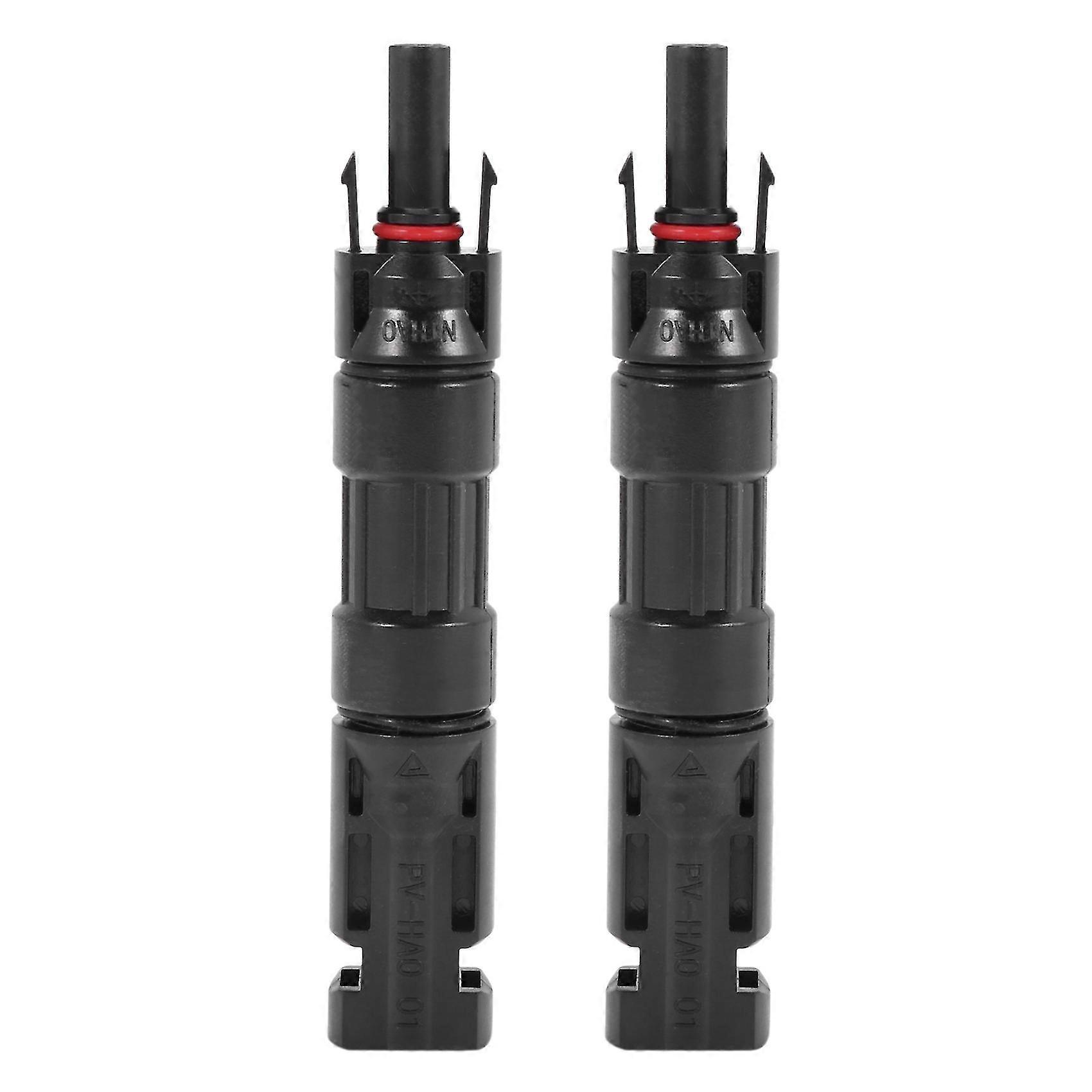 2x 15a In Line Diode Waterproof Connector Solar Panel Ppo Cable Connectors