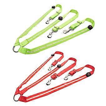 2x Bright Led Horse Breastplate Collar Halter Chest Harness Bridle Belt