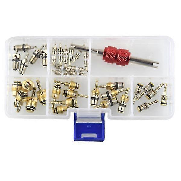 Auto Air Conditioner Stem Core With Removal Tool Assortment + Removal Tool Kit