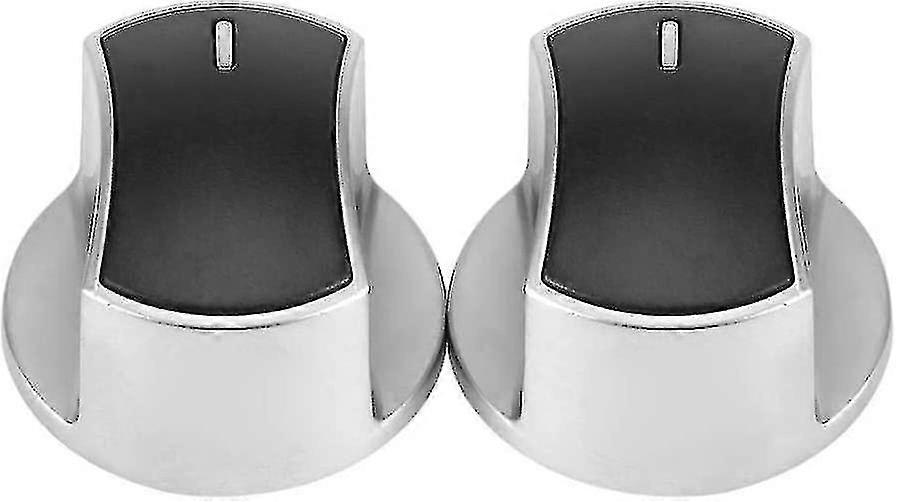 2pcs כיריים גז אוניברסליות כיריים כיריים בקרת חלקים כפתורים החלפת מתכת מסתובבת מתג סיביות משטח בישול