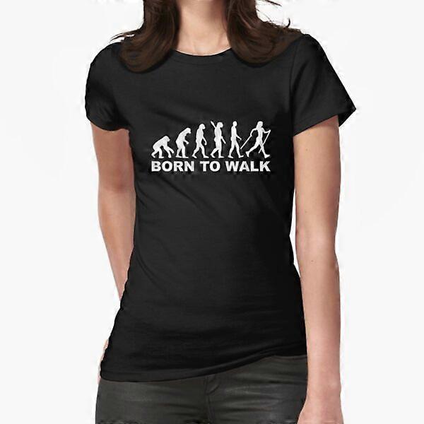 Nordic Walking evolution Fitted T-Shirt-RK8429