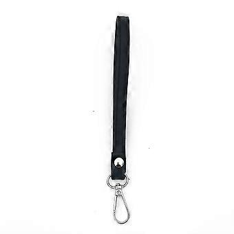 Bag Strap Handle Replacement For Clutch Pouch Wallet Black Pu Leather Wristlet new