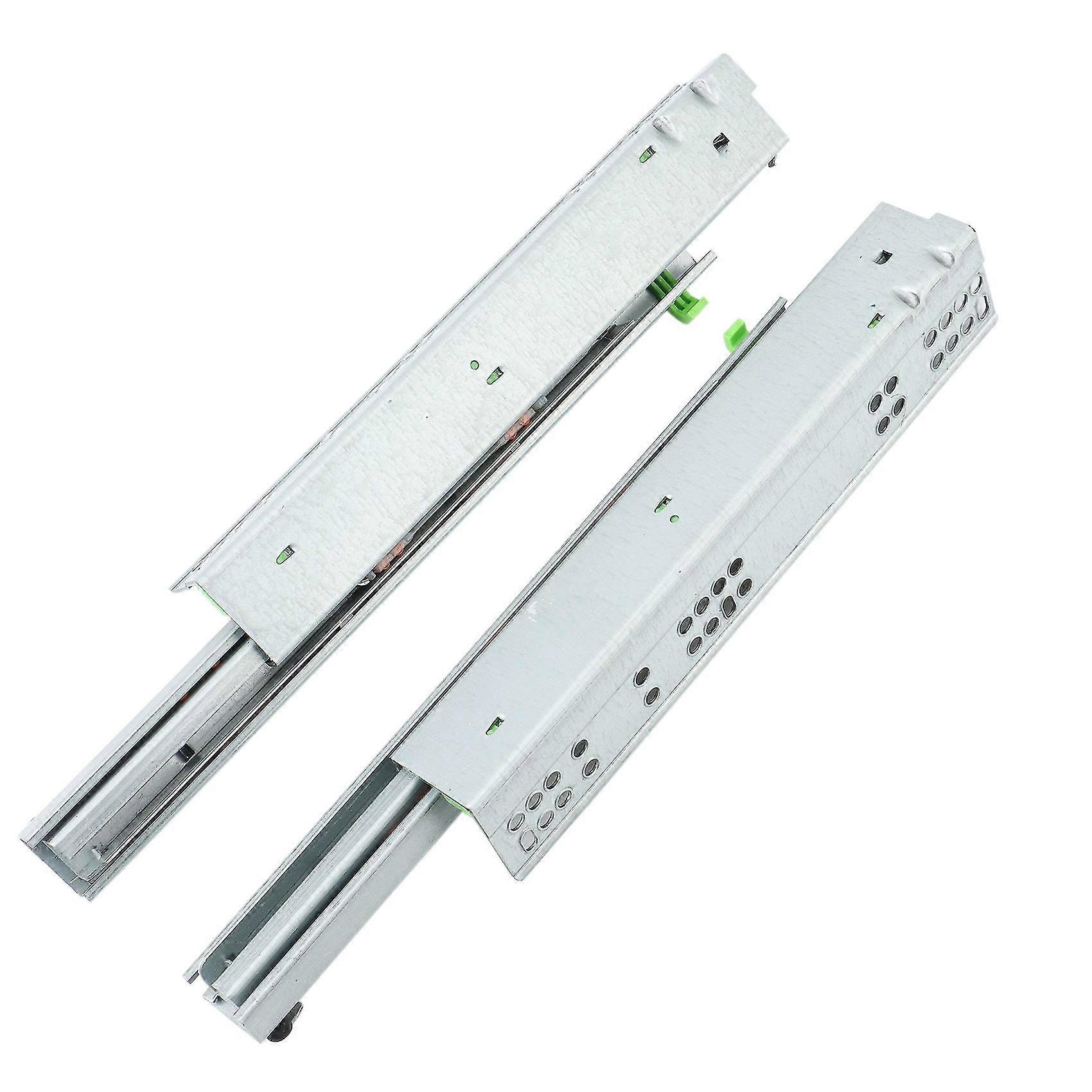 Three-section Hidden Buffer Slide Rail Damping Slide Rail Support Bottom Buffer Slide Rail