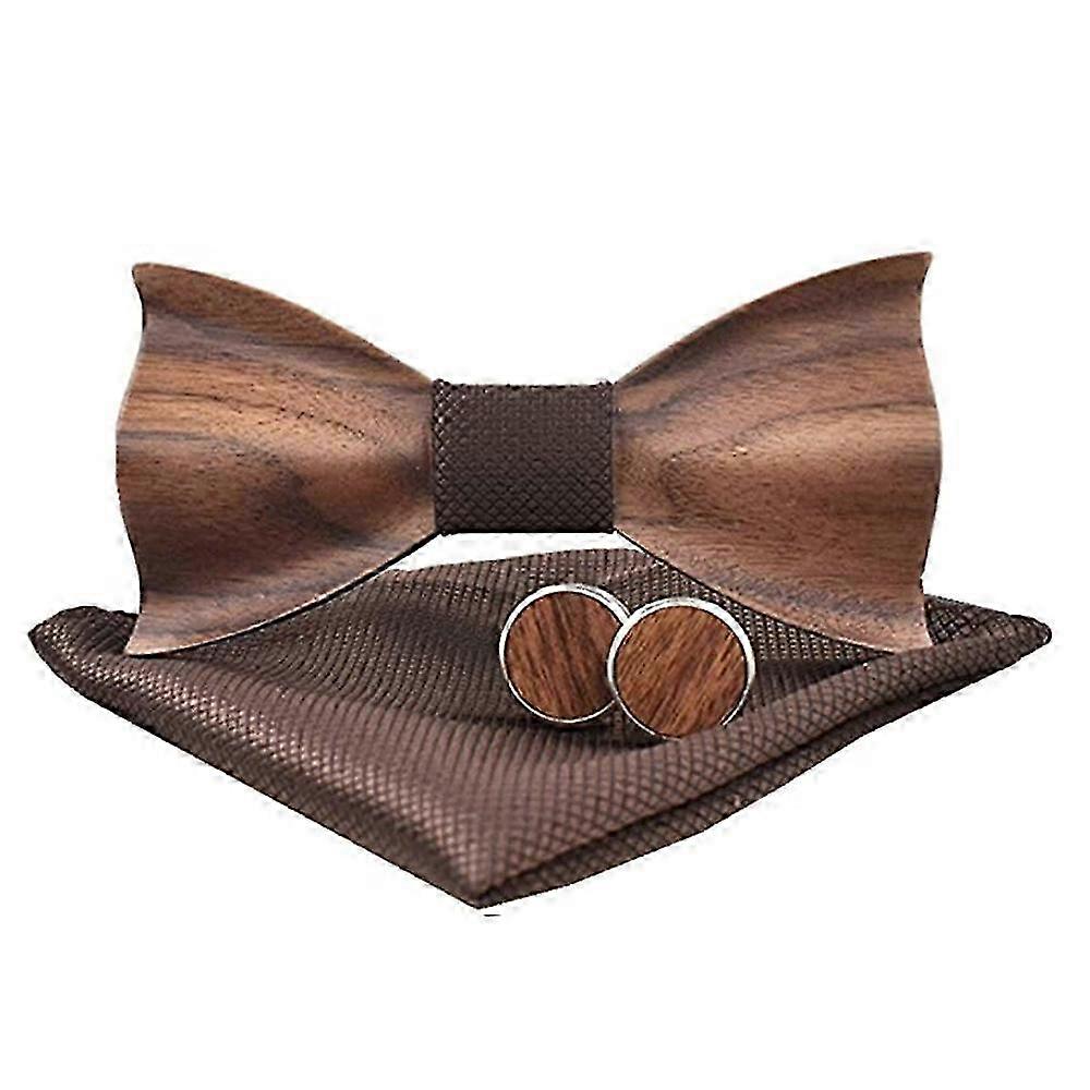 Faites une déclaration de mode avec un nœud papillon en bois fait à la main - Nœud papillon en bois gaufré Made in Editions