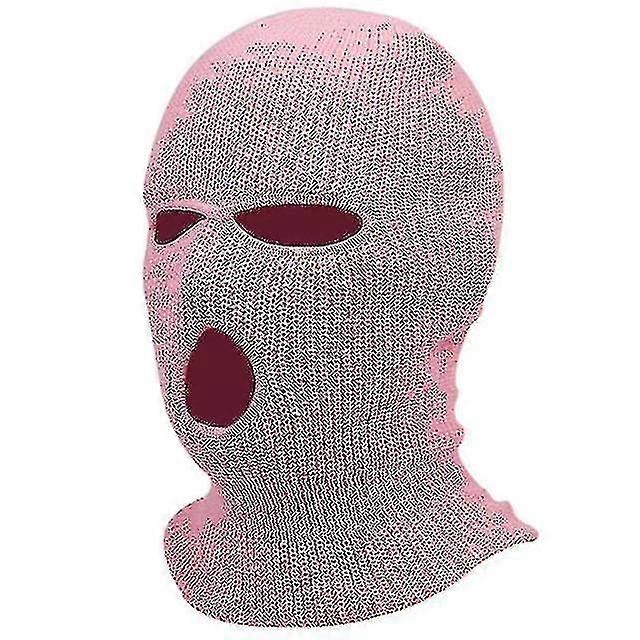 3 hål Vinter varm Unisex Balaclava Mask