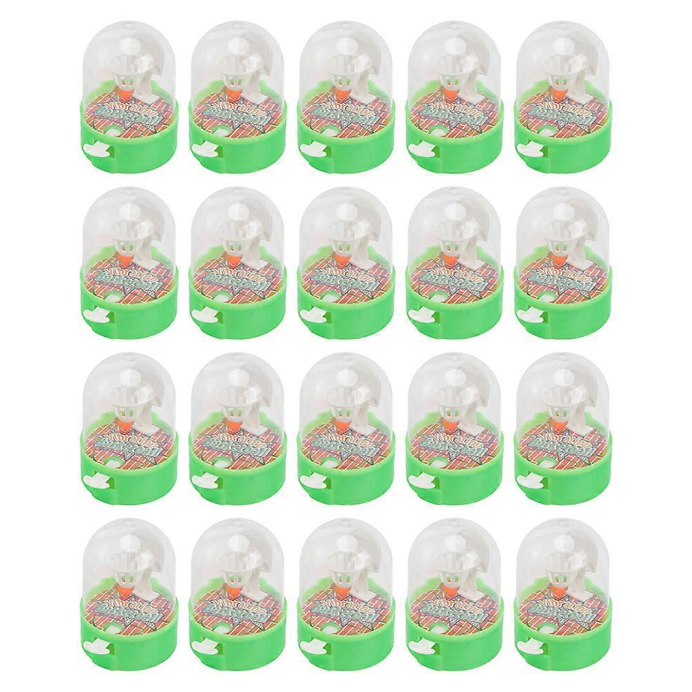 20pcs Mini Desktop Basketball Shooting Toys Finger Basketball Game Toys