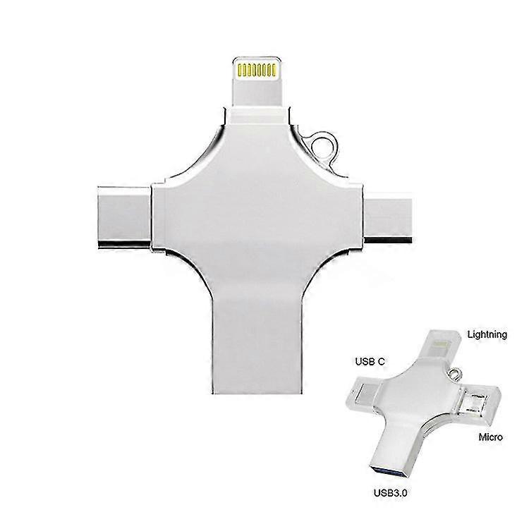Mobile Phone U Disk 512g Computer Typec Android Four-in-one High-speed Usb3.0 U Disk