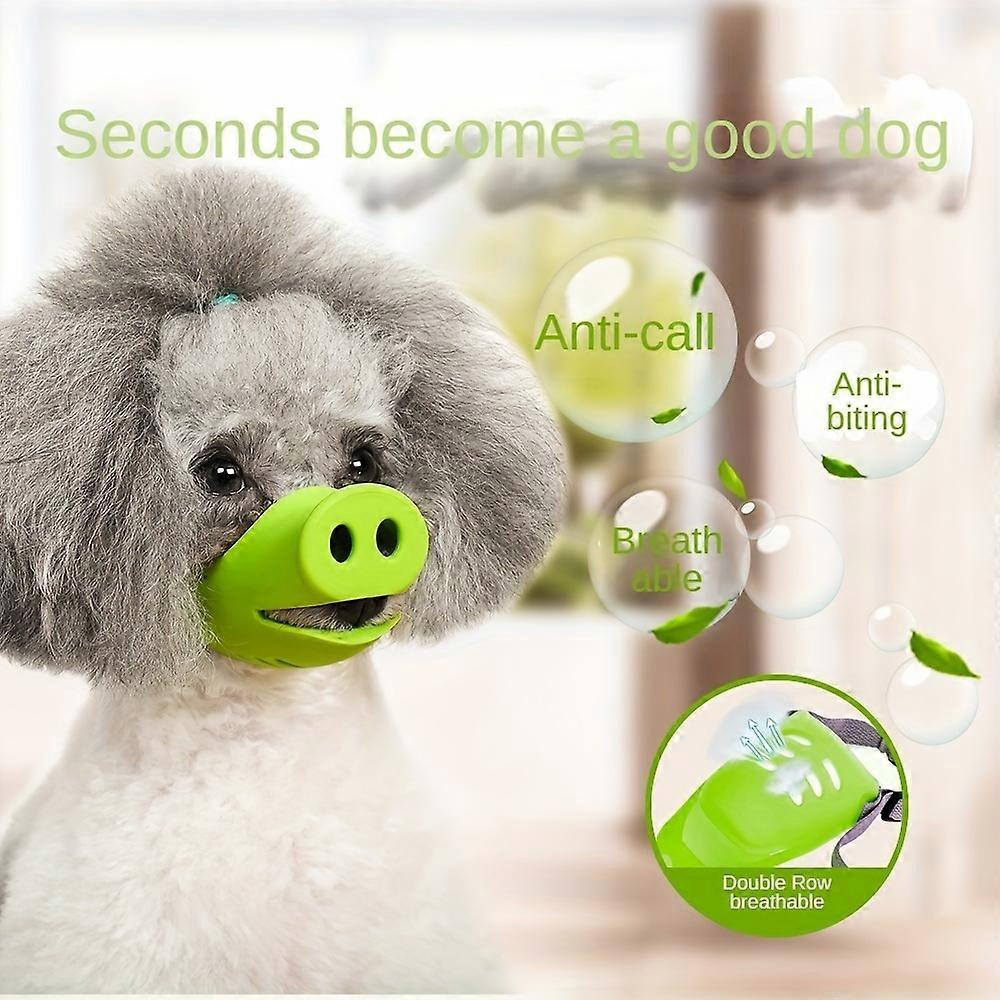 New style 1pc Pet Dog Muzzle, Dog Mask, Bark Suppressor Dog Supplies