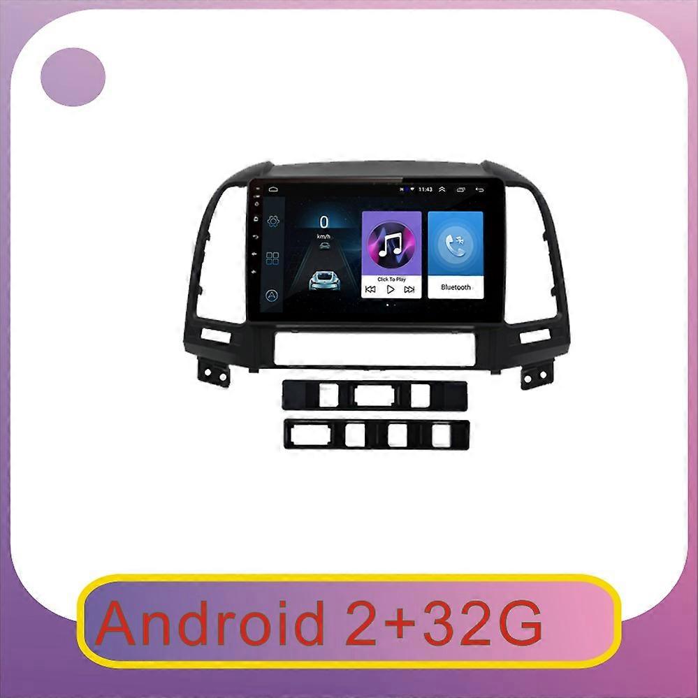 Android 10 DSP Car Radio Multimedia Player For Hyundai Santa Fe 2 2006 2007 2008 2009-2012 Navigation 2 din with WIFI no dvd