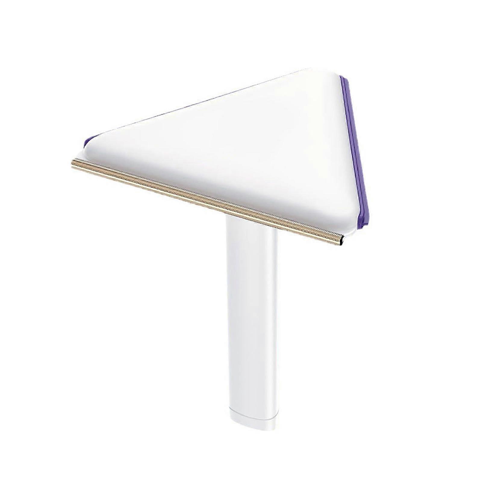 3-in-1 Pet Hair Remover Brush with Ergonomic Handle Reusable Triangle-Shaped Cleaning Brush Multi-Surface Fur Removal Tool Jikaix