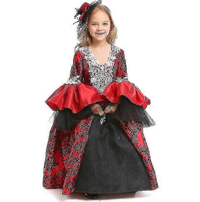 Spanish Princess Dancer Costume For Halloween_u R_u High Quality