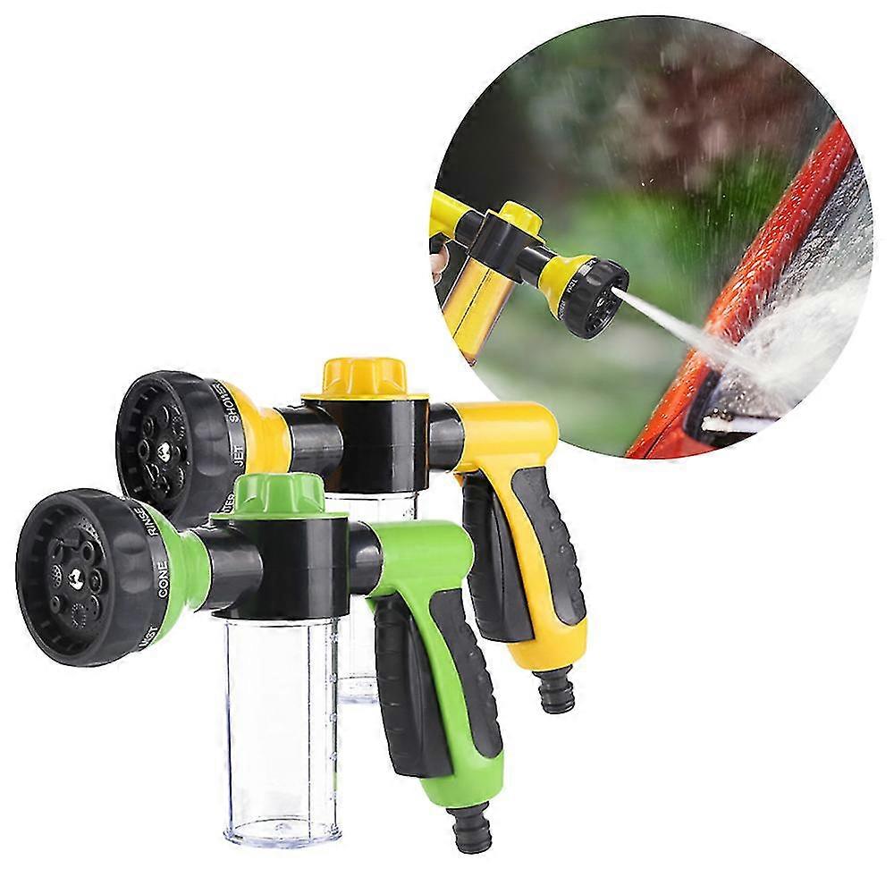 Multi-function Sprinklers Soap Car Wash Water Gun Spray Patterns for Watering Plants
