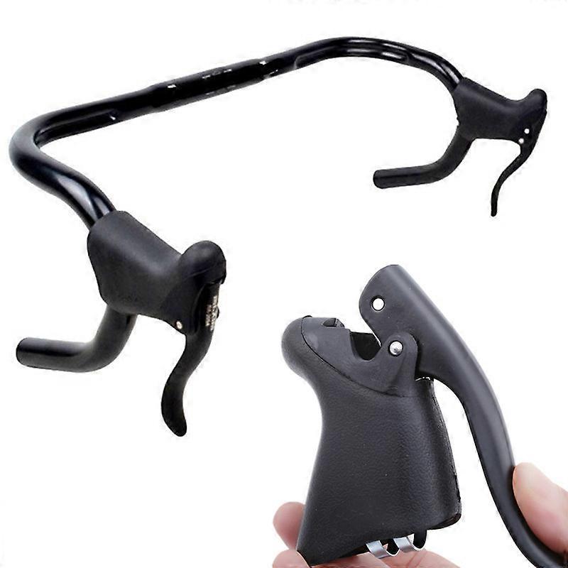 1 Pair Road Cyclocross Bike Racing Bicycle TT Bar End Drop Brake Lever Cycle Component Part for Bicycle Handlebar Brake Lever